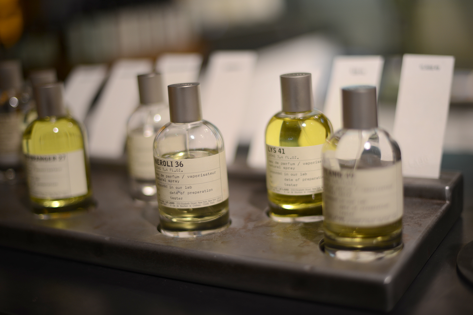 Le Labo perfume at Liberty London - Notes From A Stylist