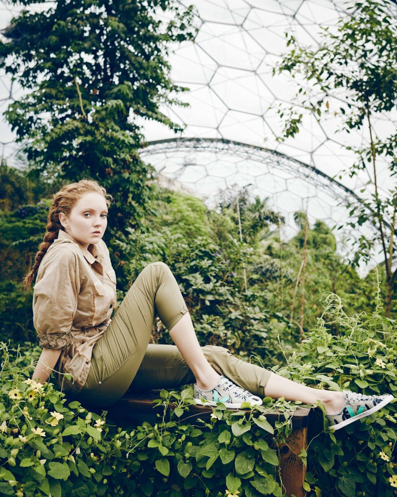 Lily Cole and sky rainforest rescue