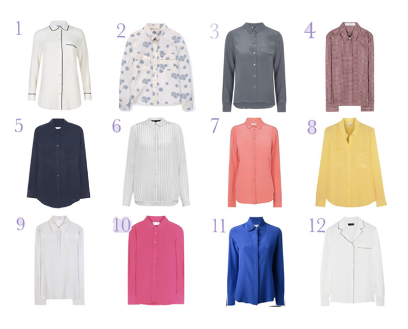 Silk shirts you need now - Notes From A Stylist