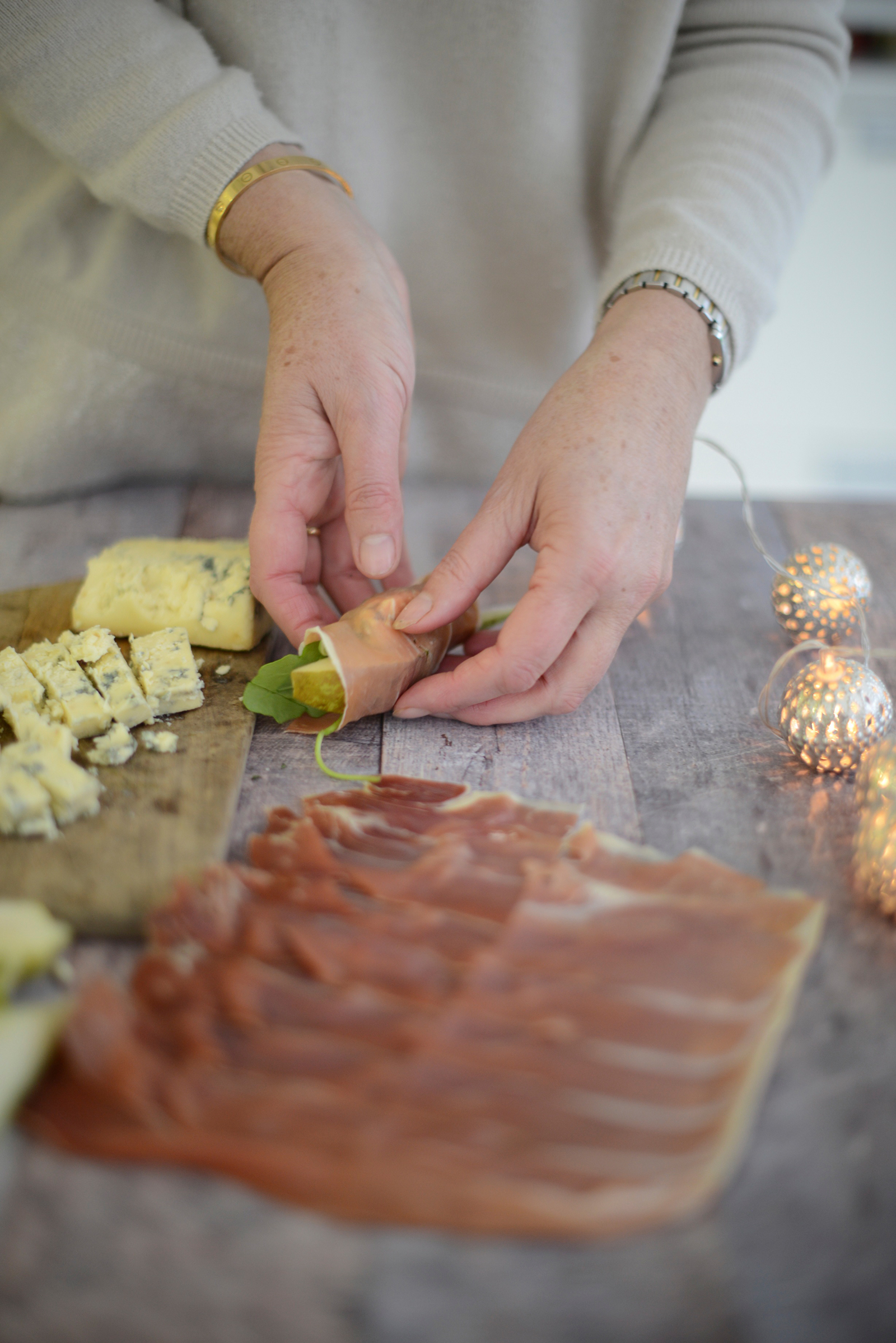 christmas canapes