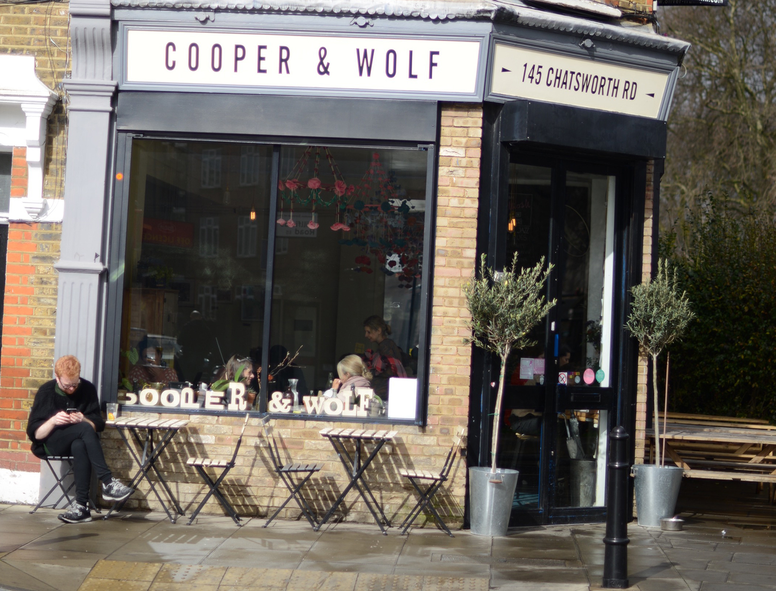 clapton shopping guide with lifestyle bloggers sara delaney and julia rebaudo featuring cooper & wolf restaurant