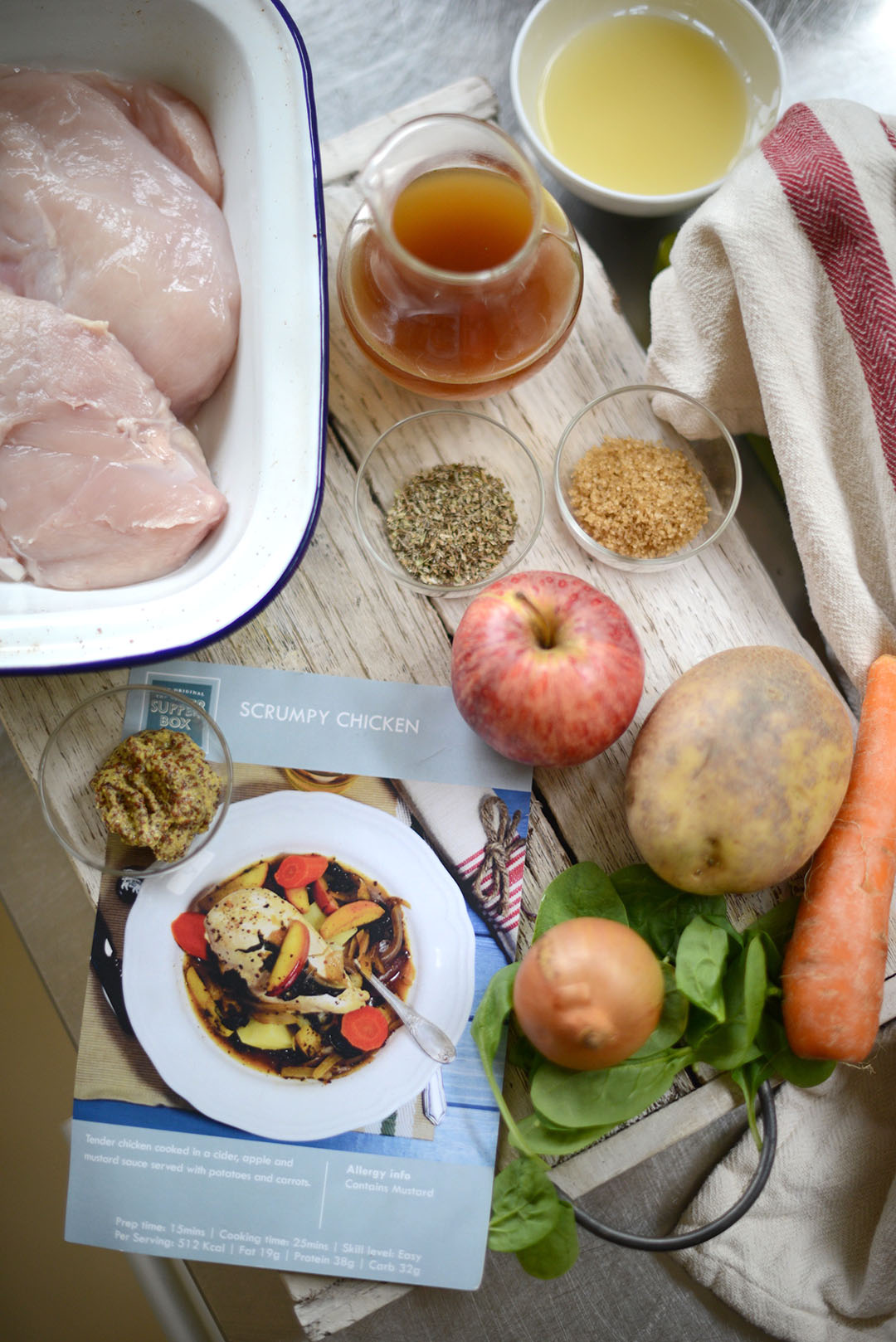 scrumpy chicken recipe with Ruby & Kind photographed by Sara Delaney