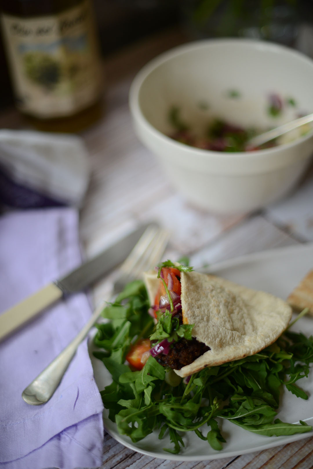 spiced beef kofte recipe with Ruby & Kind photographed by sara delaney