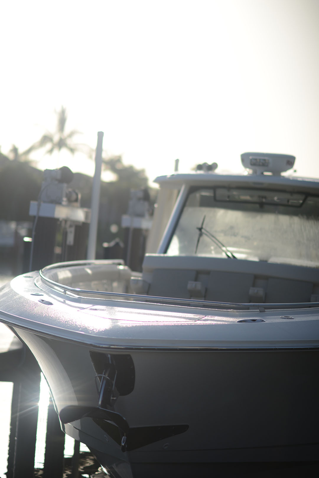 boston whaler boat photographed by sara delaney