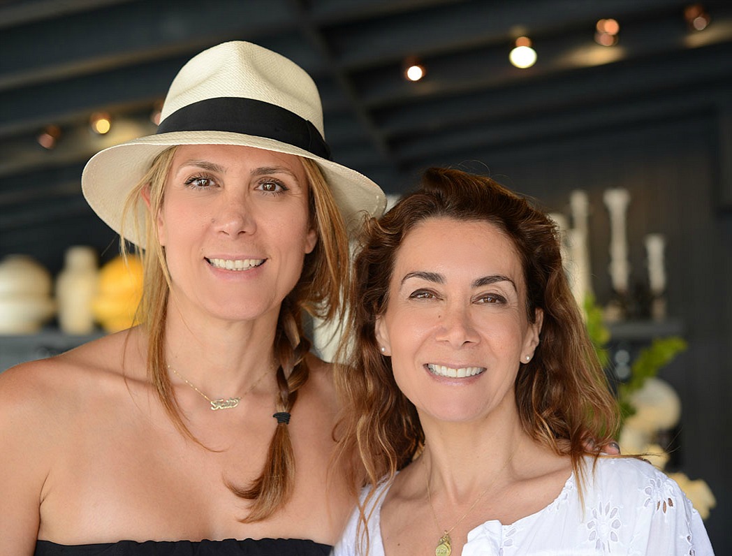 fati fakoor and azi rasson in hudson grace lifestyle store in santa monicas brentwood country mart