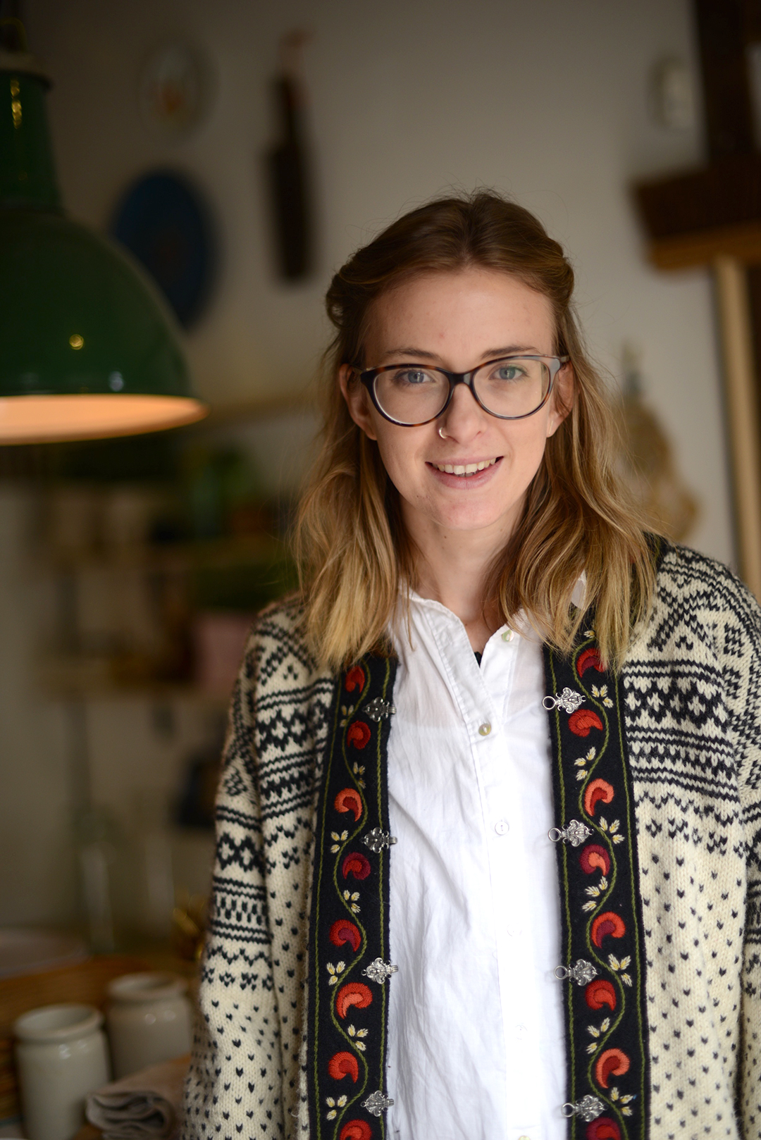 libby hobbs owner of &hobbs photographed in her shere shop by sara delaney