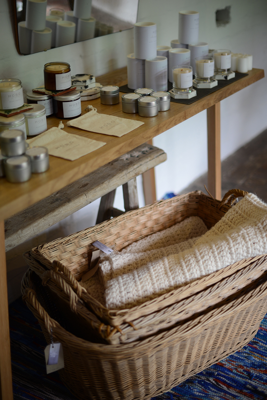 &Hobbs homewares store in Shere curated by Libby Hobbs and photographed by sara delaney