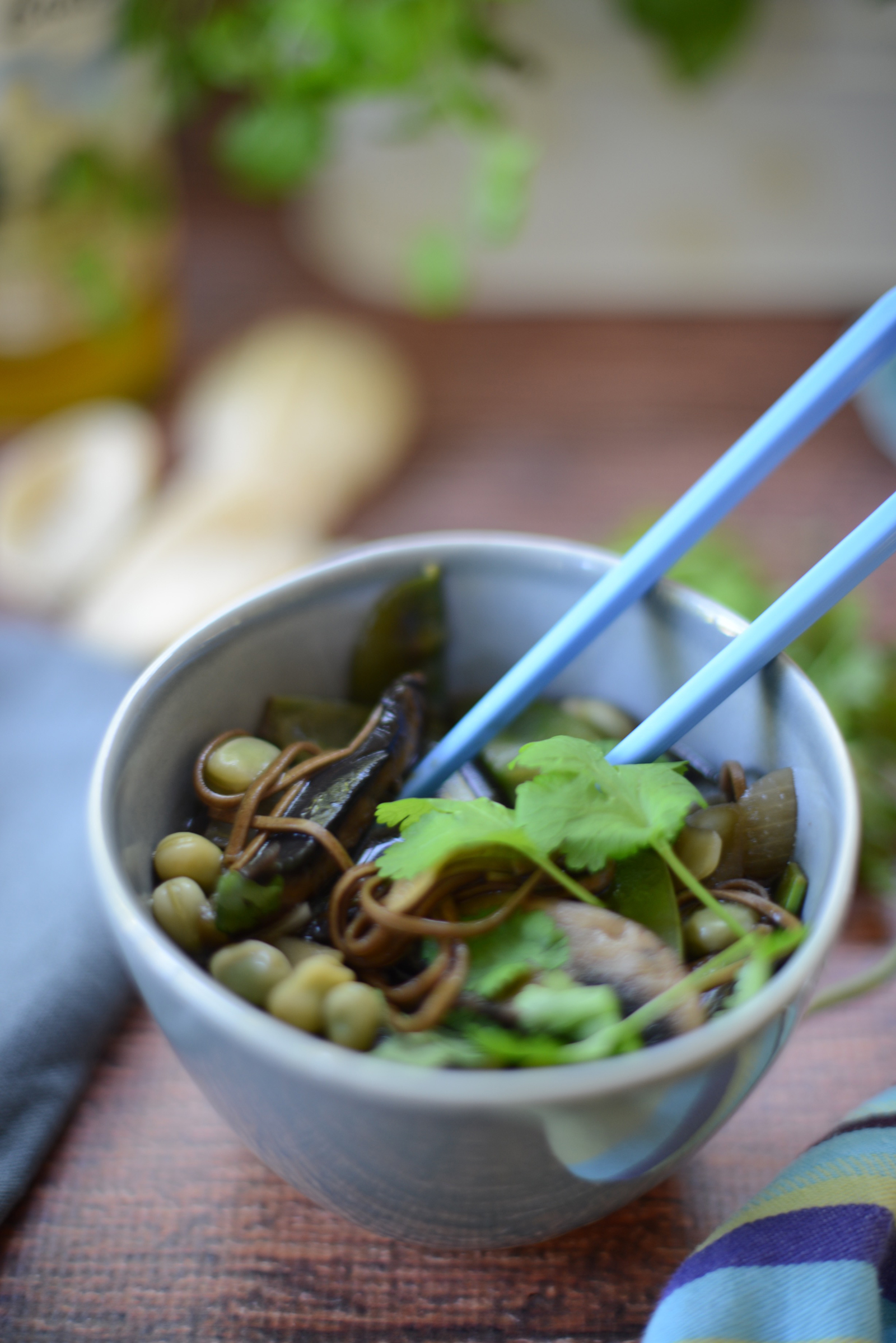 mushroom ramen recipe by ruby & kind photographed by sara delaney