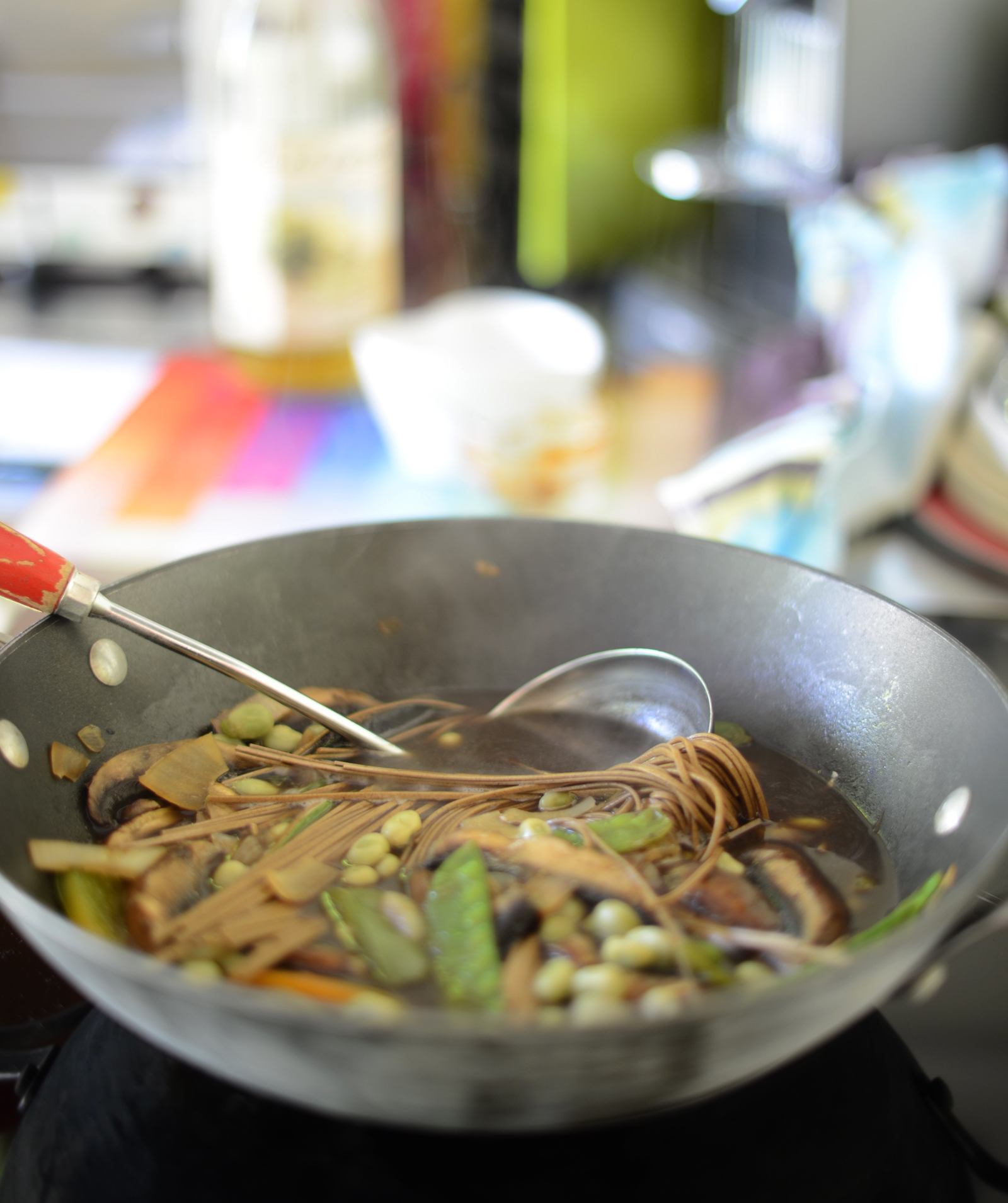 mushroom ramen recipe by ruby & kind photographed by sara delaney