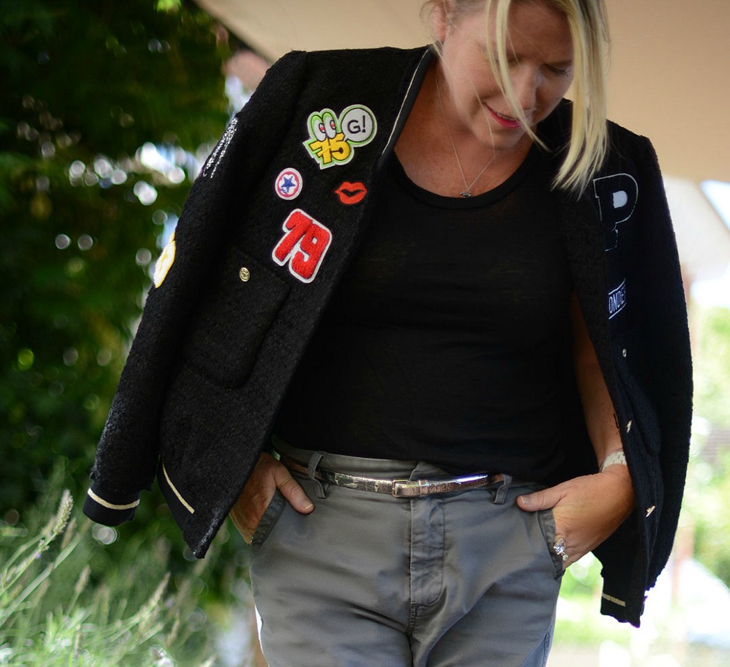 statement bomber jacket from zara worn by fashion blogger and stylist sara delaney