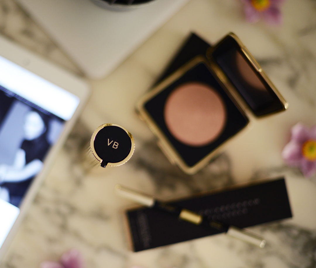 victoria beckham x estee lauder makeup collaboration photographed by sara delaney