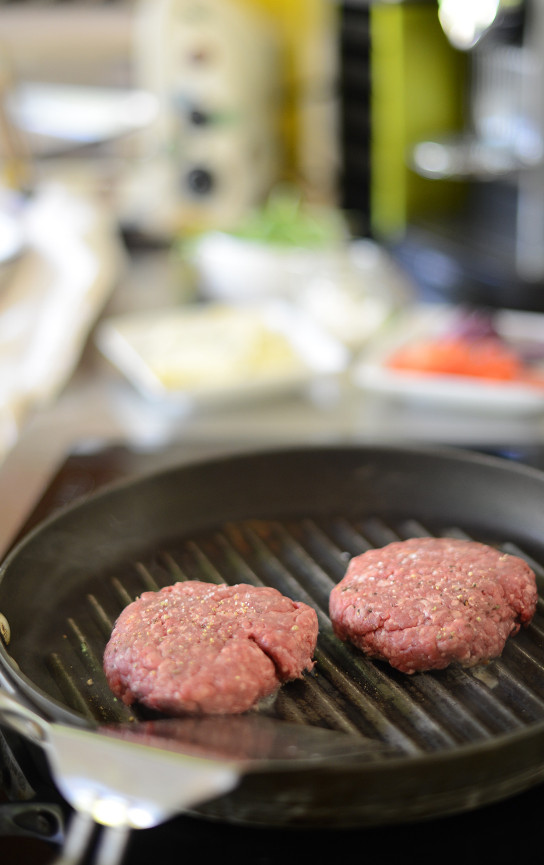 steak & stilton burger recipe by ruby and kind photographed by sara delaney