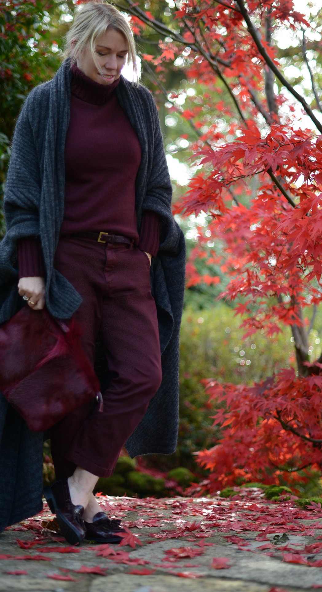 monochromatic dressing worn by stylist and fashion blogger sara delaney