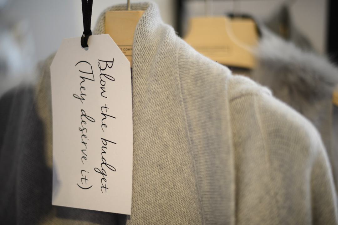 the white company christmas press day photographed by stylist and blogger sara delaney