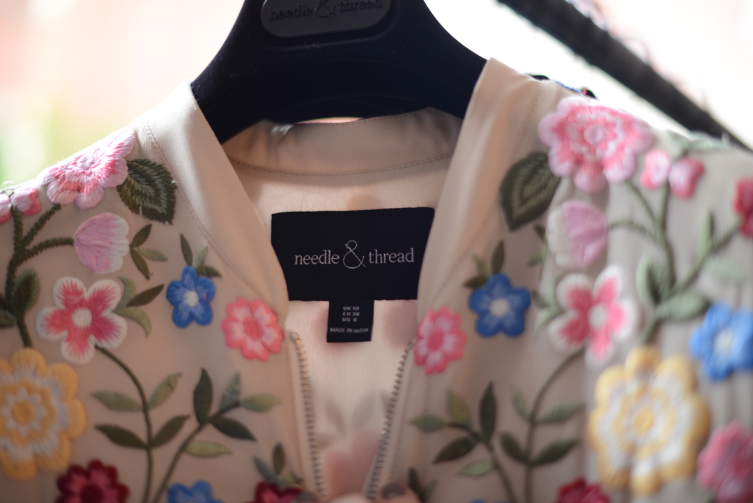 needle & thread ss17 press day photographed by stylist and fashion blogger sara delaney