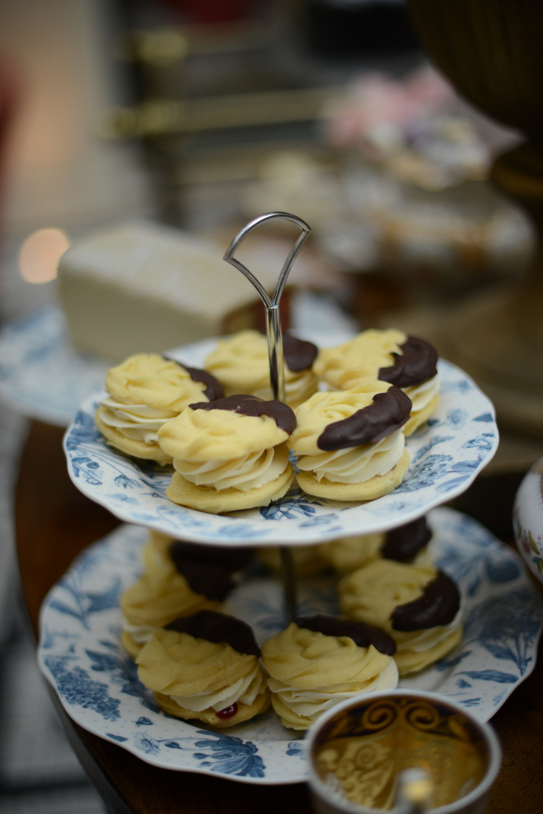 afternoon tea at the lime wood hotel photographed by stylist and fashion blogger sara delaney