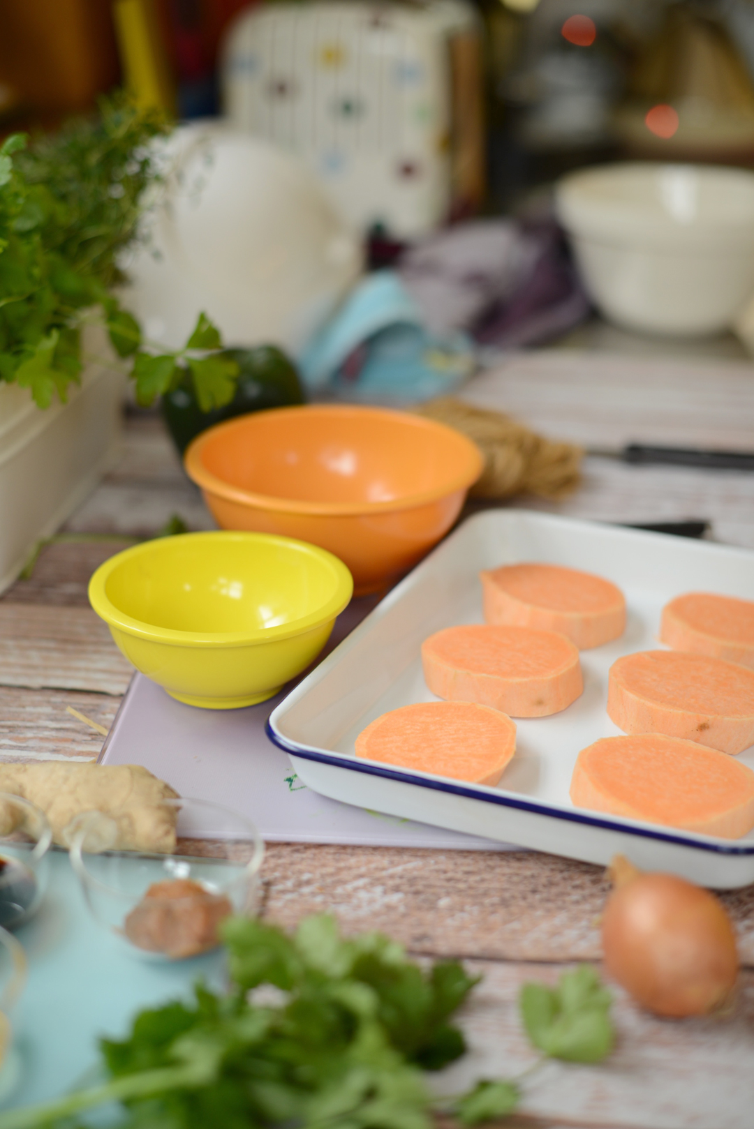 miso roasted sweet potato recipe by ruby and kind photographed by stylist and fashion blogger sara delaney