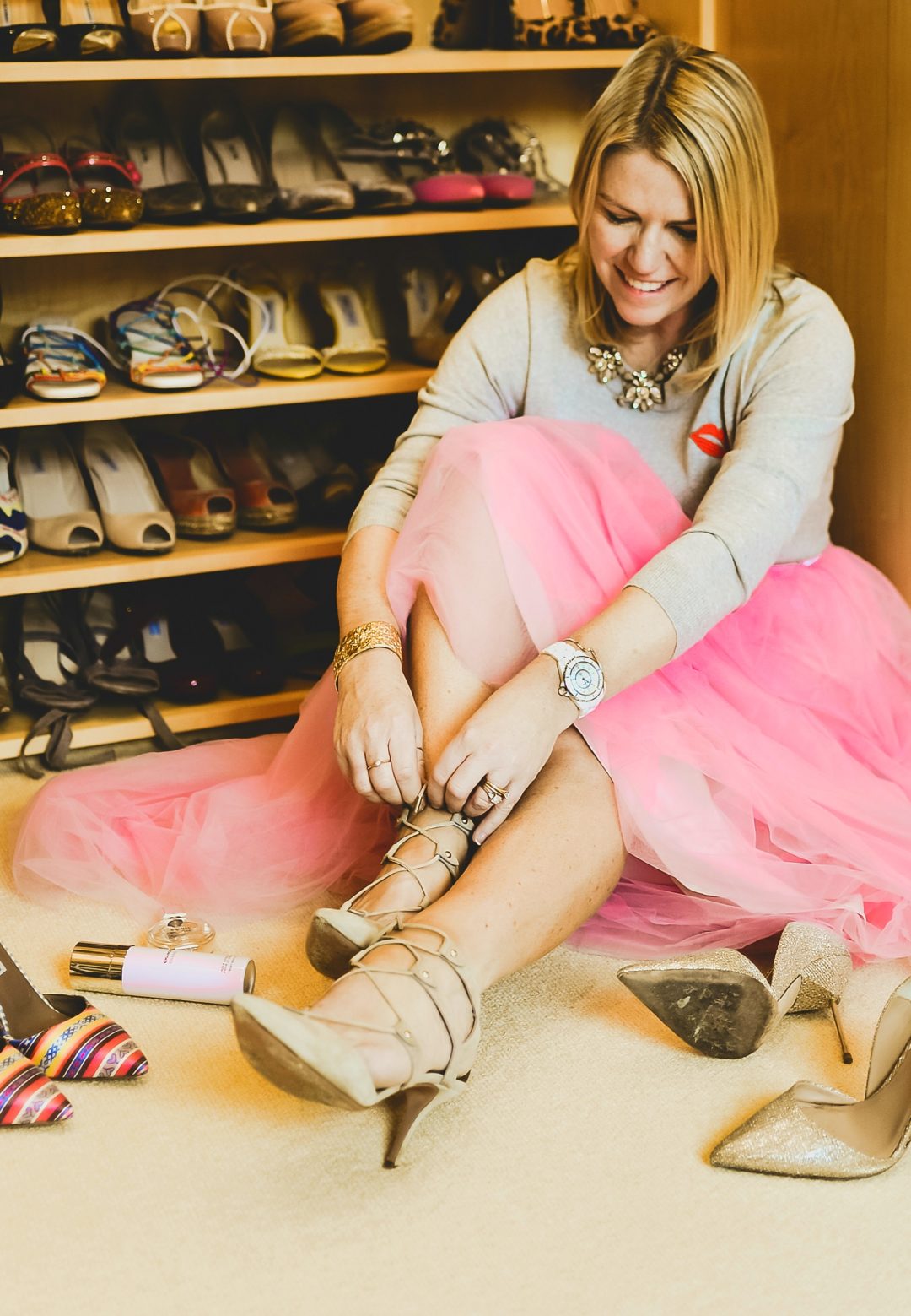 the tulle trend worn by sara delaney