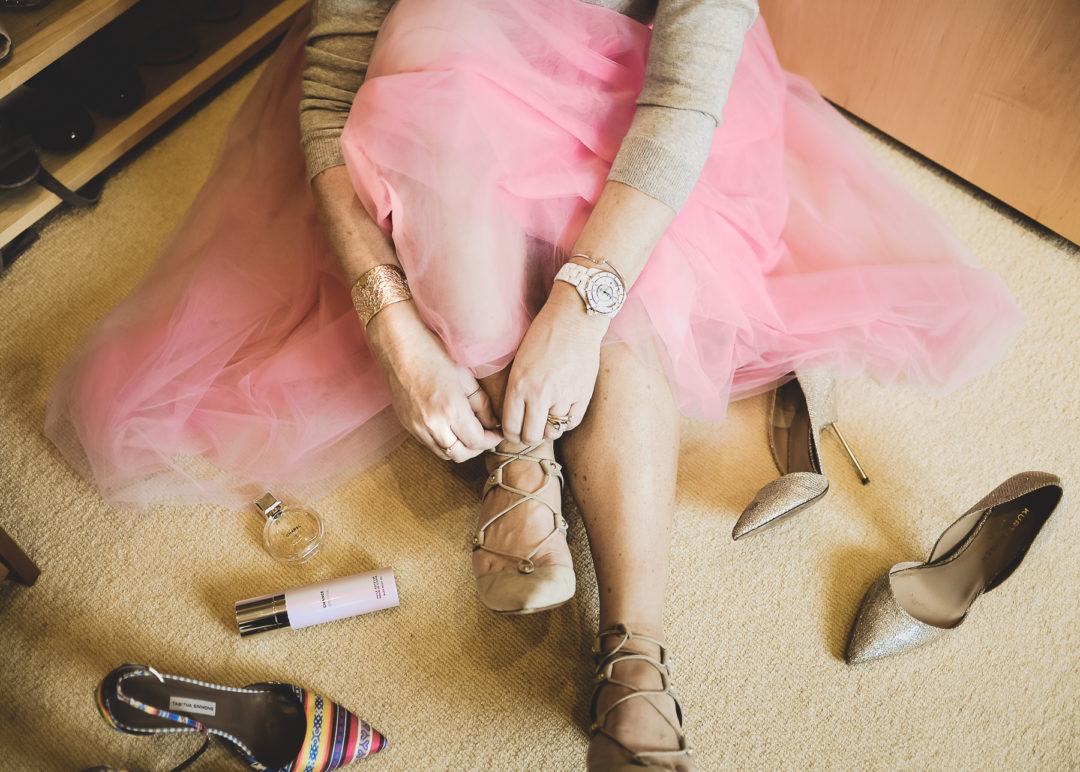 the tulle trend worn by sara delaney