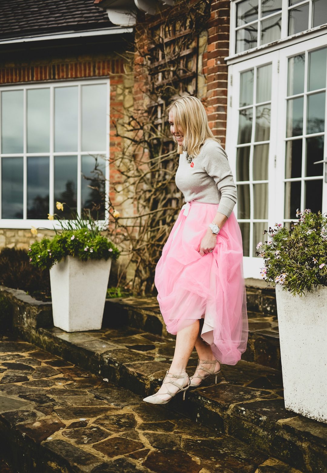 the tulle trend worn by sara delaney