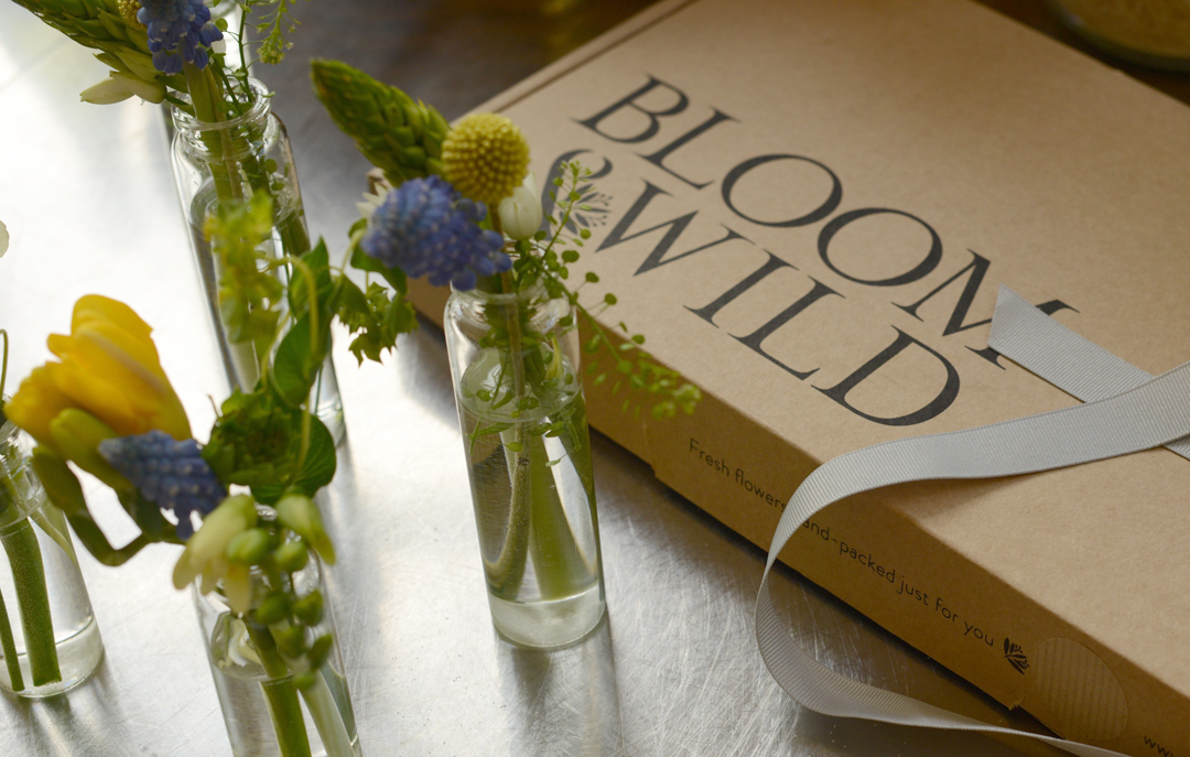 bloom & wild flower delivery photographed by stylist and fashion blogger sara delaney