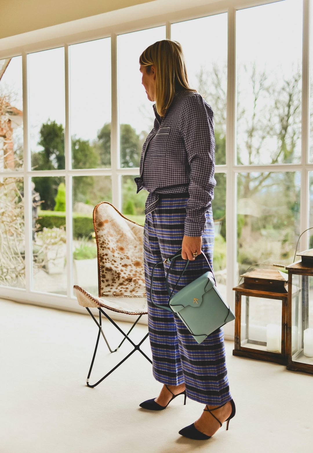 mixing prints trend worn by stylist and fashion blogger sara delaney