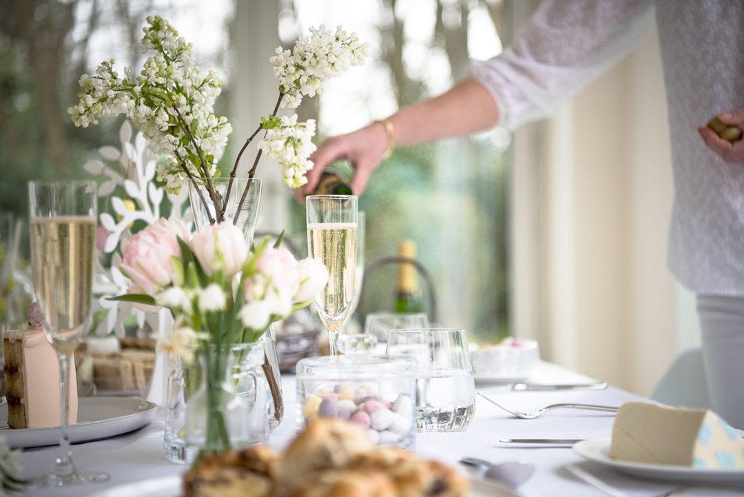 how to style an easter table with the white company