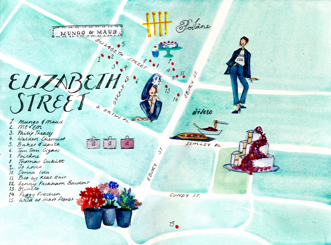 elizabeth street shopping guide with donna ida by stylist and blogger sara delaney