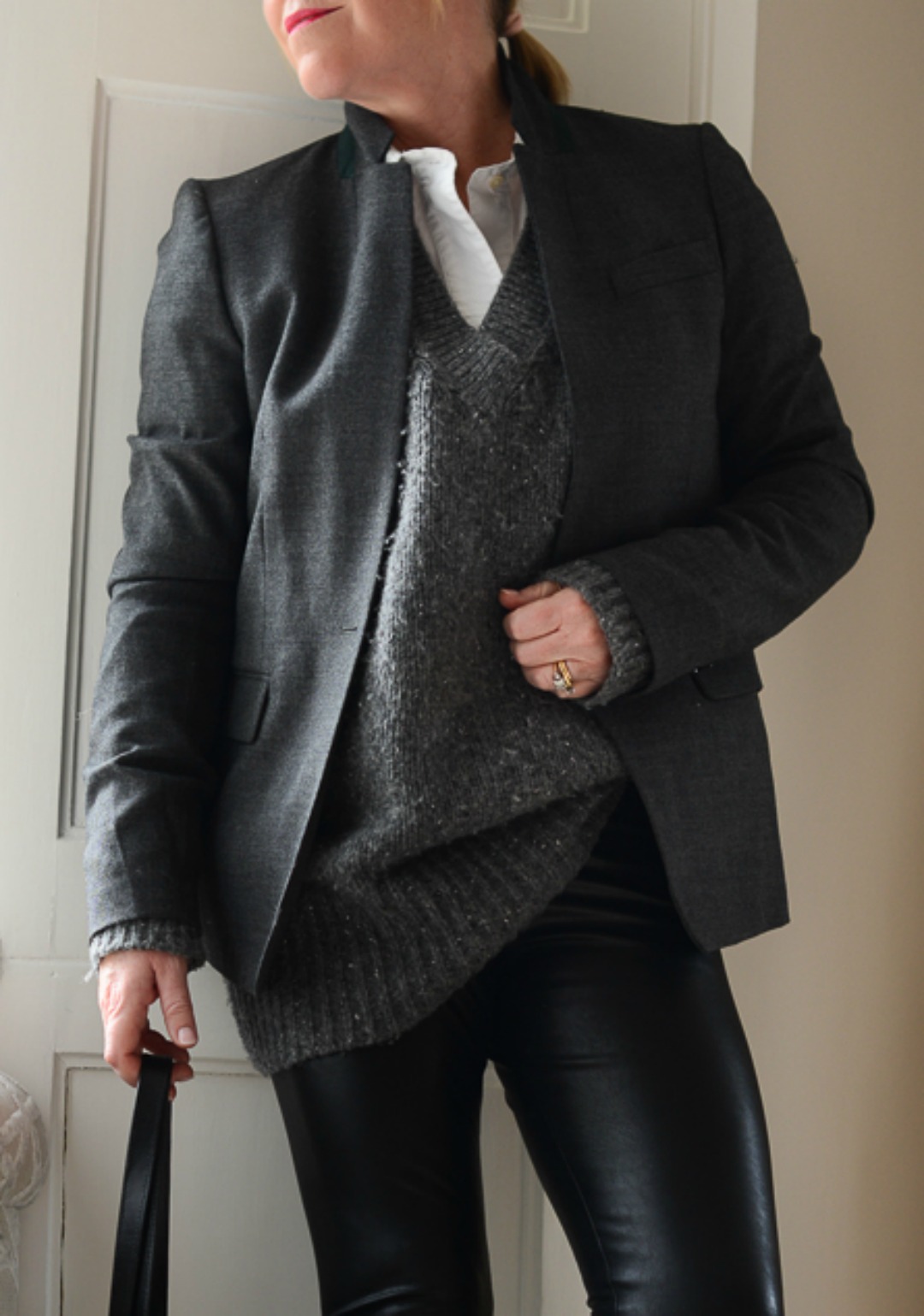 Can we wear leather leggings at 50 plus? - Notes From A Stylist