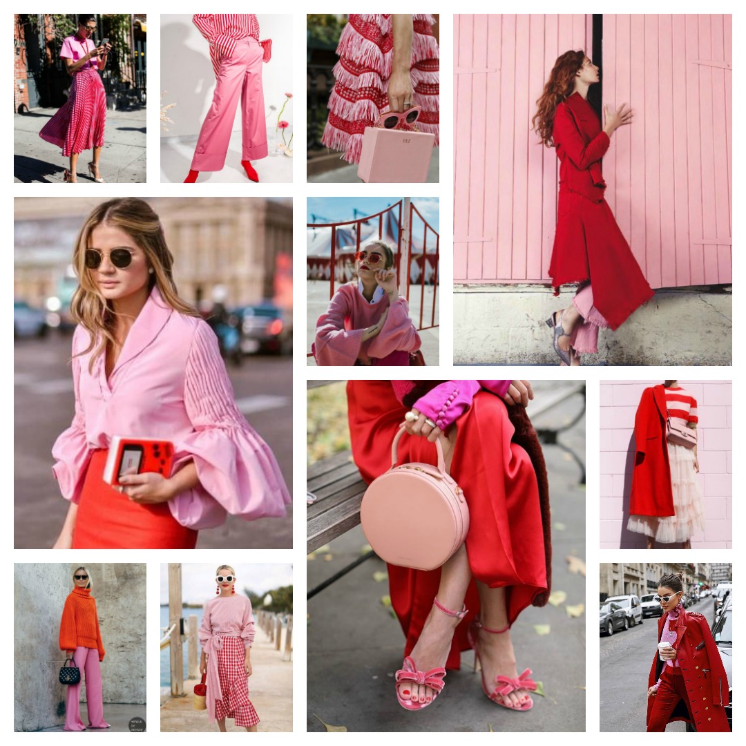 red and pink new season colour pairings notes from a stylist